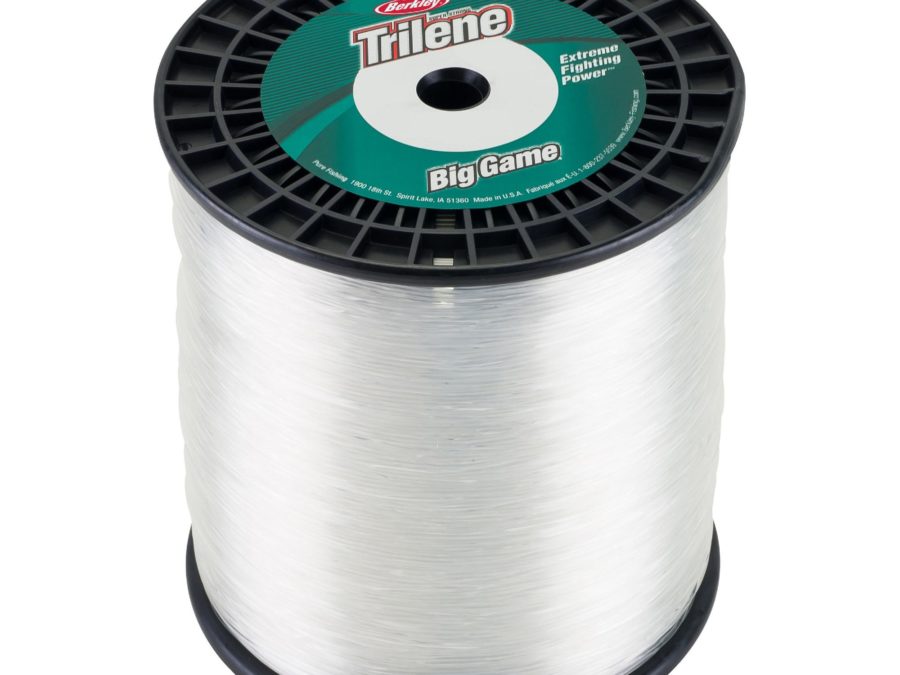Trilene Big Game Monofilament Spool – 5280 Yards, 0.022″ Diameter, 30 lb Breaking Strength, Clear