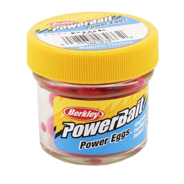 PowerBait Power Eggs Floating Magnum Soft Bait – Original Scent, Pink