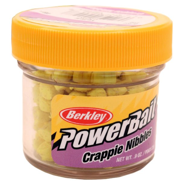Powerbait Crappie Nibbles Dough Bait – Yellow
