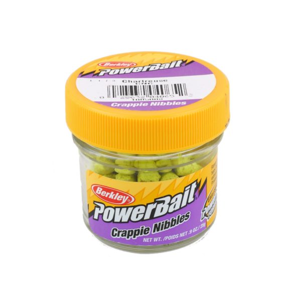 Powerbait Crappie Nibbles Dough Bait – Chartreuse