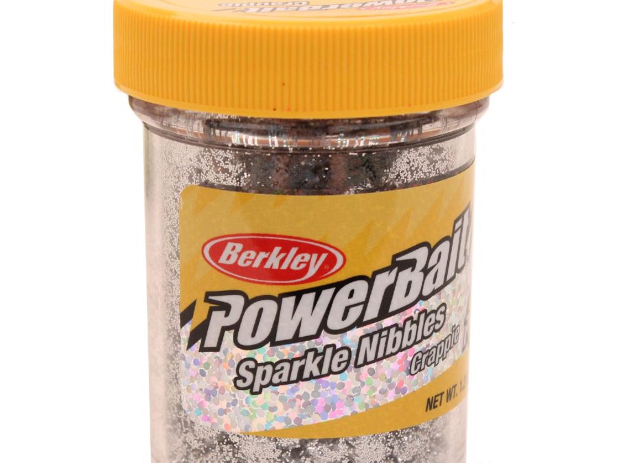 PowerBait Crappie Sparkle Nibbles Dough Bait – Platinum