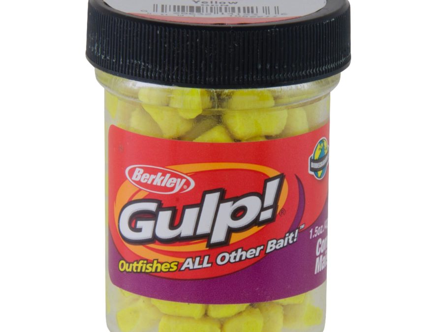 Gulp! Corn Soft Bait 1-4″ Length, Yellow