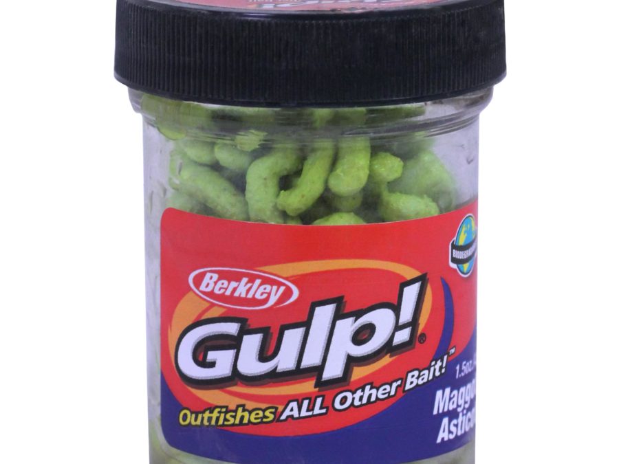 Gulp! Maggot Soft Bait – Chartreuse