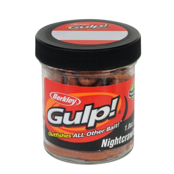 Gulp! Extruded Nightcrawler Soft Bait – 6″ Length, Natural