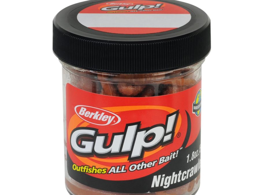 Gulp! Extruded Nightcrawler Soft Bait – 6″ Length, Natural