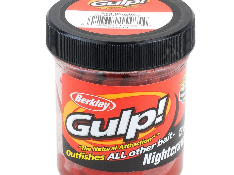 Gulp! Extruded Nightcrawler Soft Bait – 6″ Length, Red Wiggler