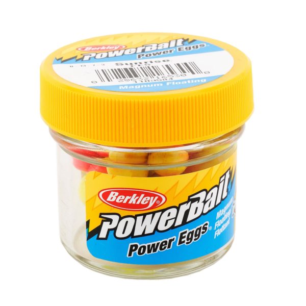 PowerBait Power Eggs Floating Magnum Soft Bait – Original Scent-Flavor, Sunrise