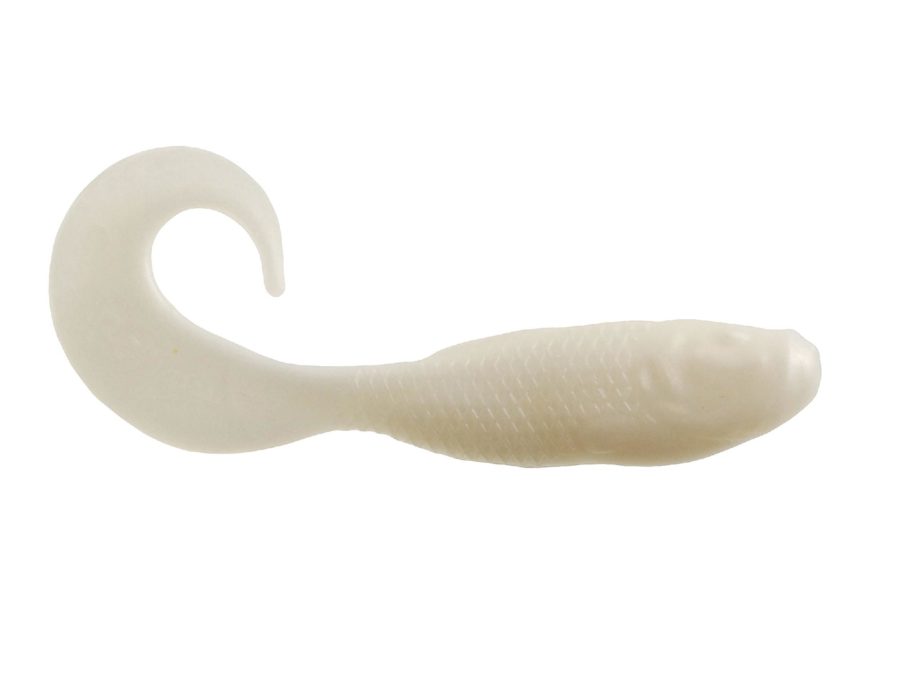 Gulp! Swimming Mullet Soft Bait – 4″ Length, Pearl White, Per 10