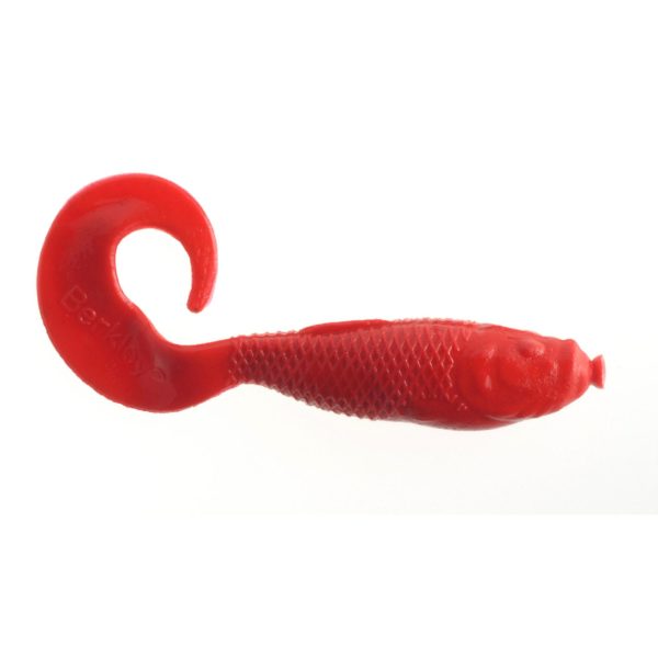 Gulp! Swimming Mullet Soft Bait – 4″ Length, Red, Per 10