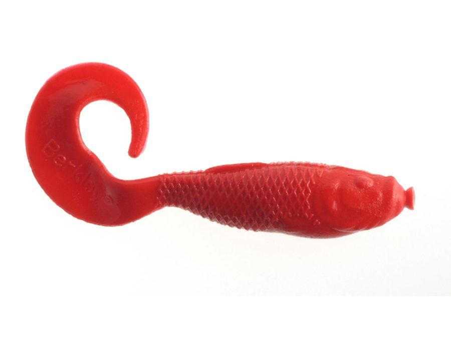 Gulp! Swimming Mullet Soft Bait – 4″ Length, Red, Per 10
