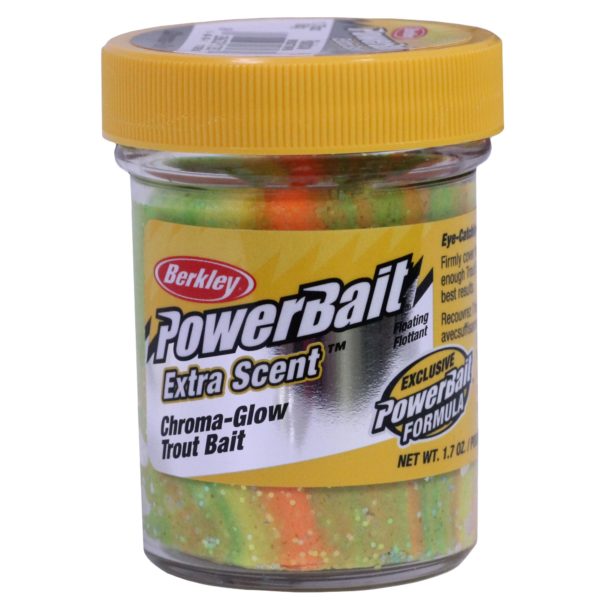 PowerBait Glitter Chroma-Glow Dough Bait Rainbow Glitter
