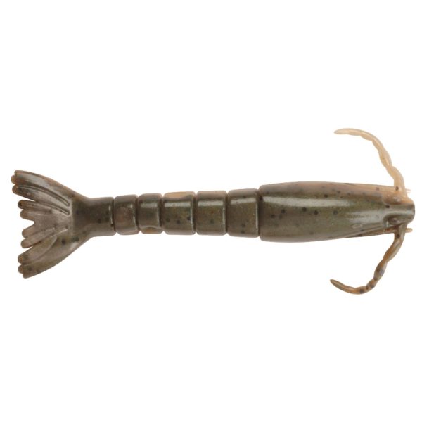 Gulp! Shrimp Soft Bait – 4″ Length, Natural Shrimp, Per 4
