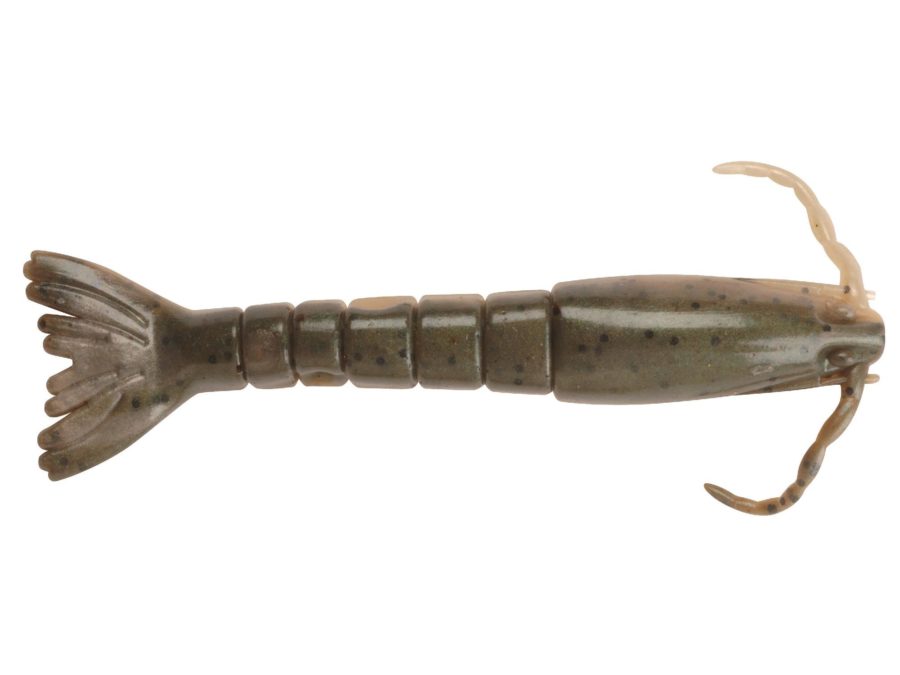 Gulp! Shrimp Soft Bait – 4″ Length, Natural Shrimp, Per 4