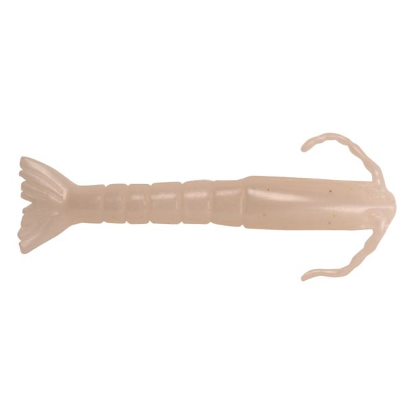 Gulp! Shrimp Soft Bait – 4″ Length, Pearl White, Per 4