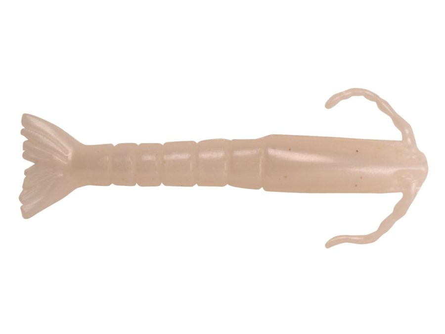 Gulp! Shrimp Soft Bait – 4″ Length, Pearl White, Per 4