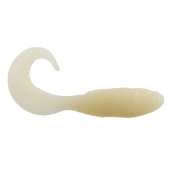 Gulp! Swimming Mullet Soft Bait – 4″ Length, Glow, Per 10
