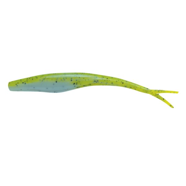 Gulp! Saltwater Jerk Shad Soft Bait - 5" Length, Chart Pepper Neon, Per 5 Gulp! Saltwater Jerk Shad Soft Bait – 5″ Length, Chart Pepper Neon, Per 5