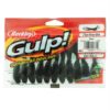 Gulp! Minnow Grub Soft Bait – 3″ Length, Black, Per 11 2101