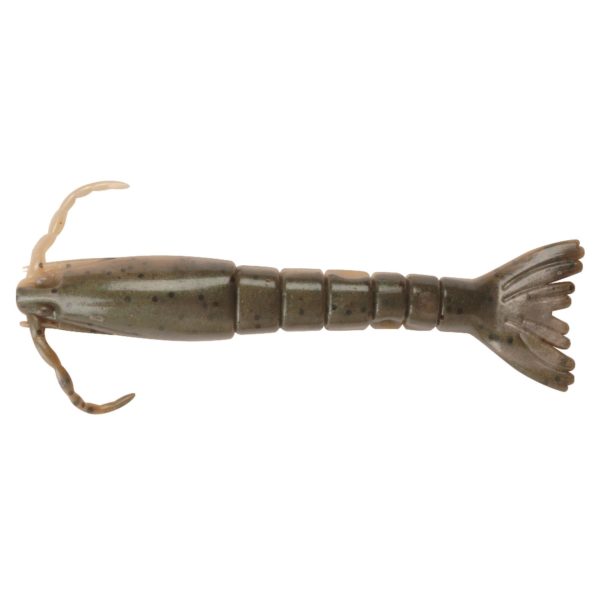 Gulp! Alive! Shrimp Soft Bait – 3″ Length, Natural Shrimp