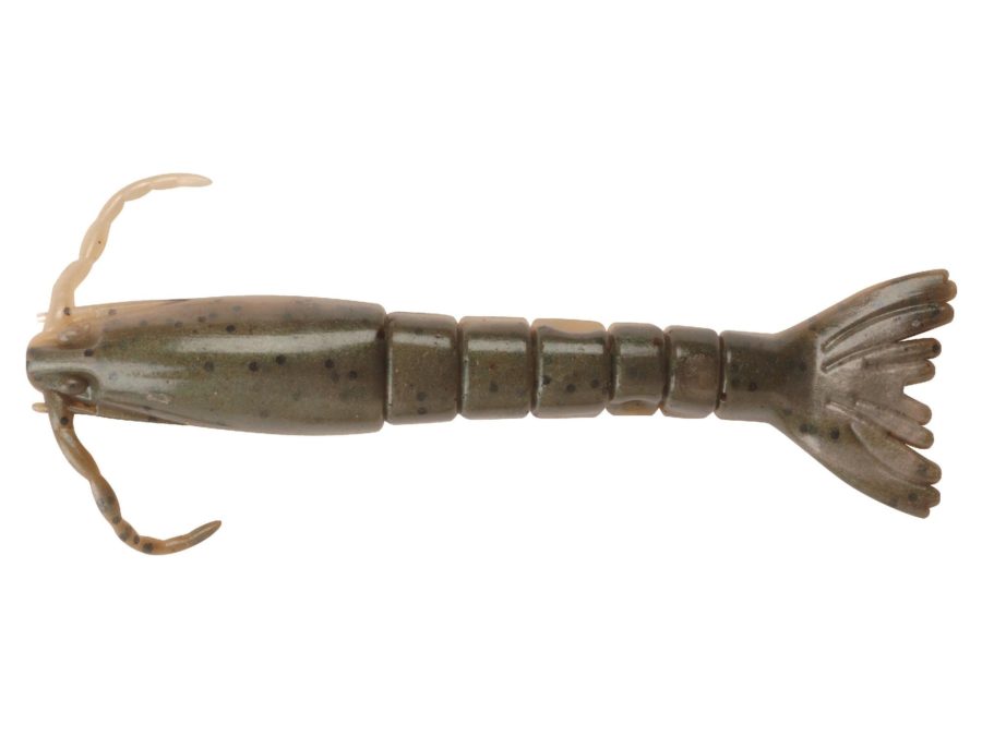 Gulp! Alive! Shrimp Soft Bait – 3″ Length, Natural Shrimp