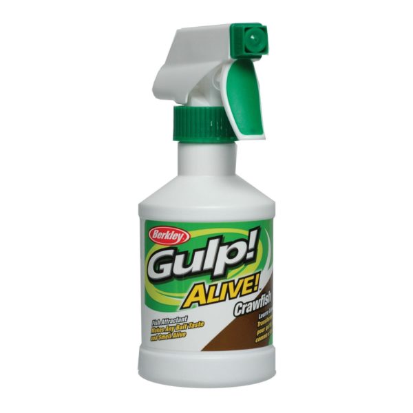 Gulp! Alive! Spray Attractant – Crawfish, 8 oz Spray Bottle