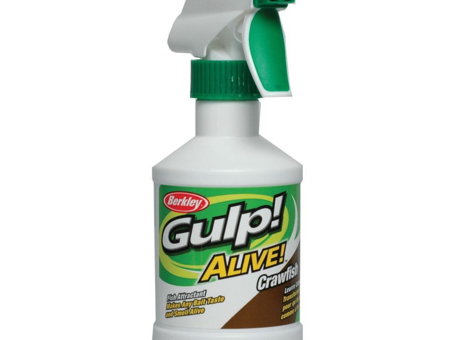 Gulp! Alive! Spray Attractant – Crawfish, 8 oz Spray Bottle