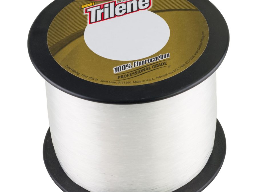 Trilene 100% Fluorocarbon Professional Grade Line Spool – 2000 Yards, 0.016″ Diameter,17 lbs Breaking Strength, Clear