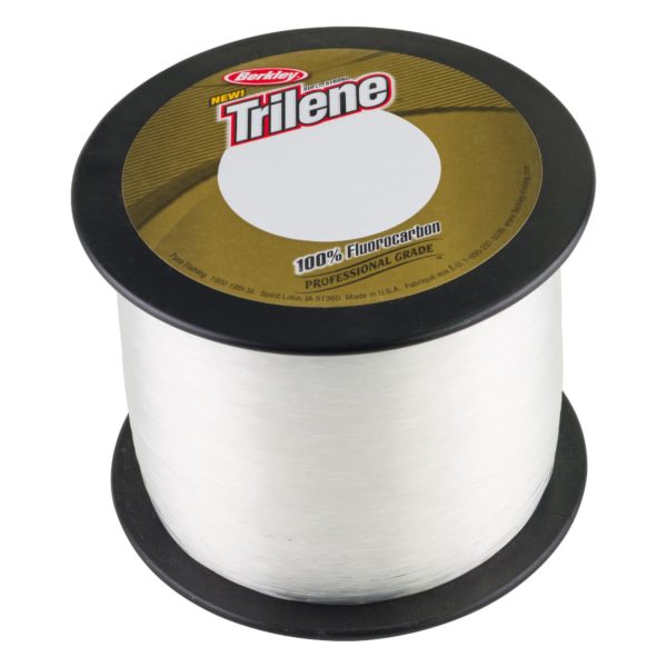 Trilene 100% Fluorocarbon Professional Grade Line Spool – 2000 Yards, 0.017″ Diameter, 20 lbs Breaking Strength, Clear