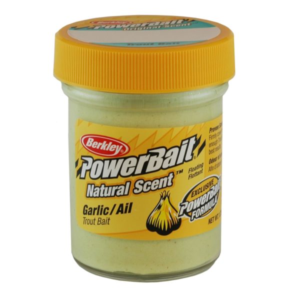 PowerBait Trout Dough Bait – Garlic Scent-Flavor