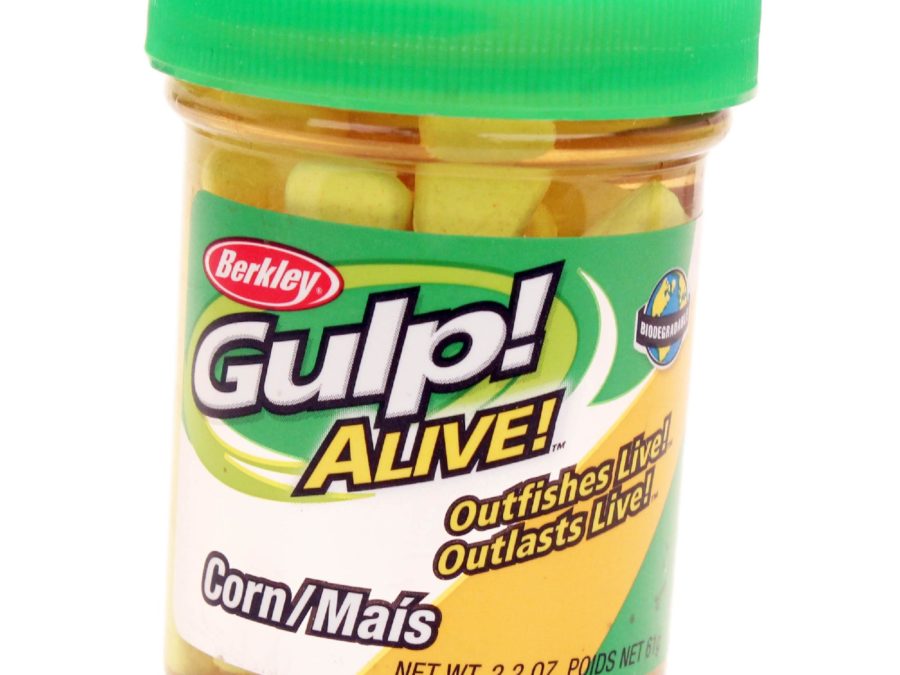 Gulp! Alive! Corn Soft Bait Yellow