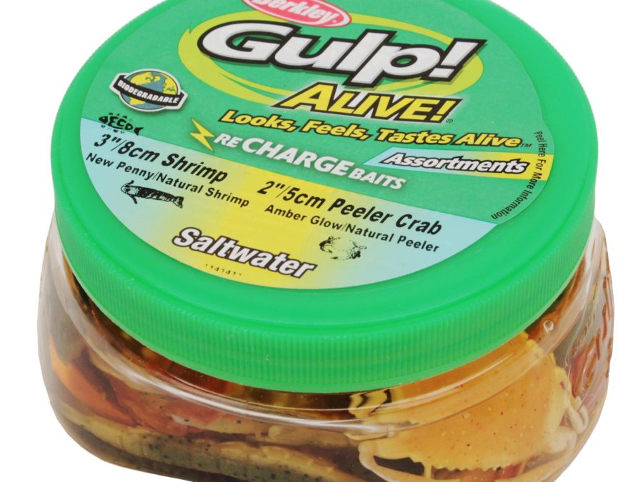 Gulp! Alive! Shrimp-Peeler Crab Assortment Soft Bait Various Lengths and Color