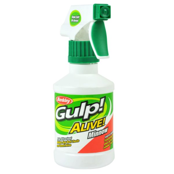 Gulp! Alive! Spray Attractant – Minnow, 8 oz Spray Bottle