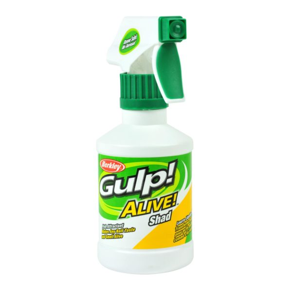 Gulp! Alive! Spray Attractant – Shad-Shiner, 8 oz Spray Bottle