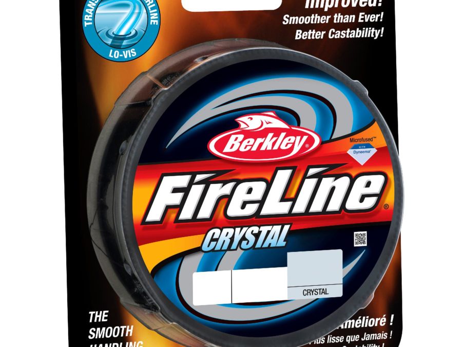 FireLine Fused  SuperLine Crystal Line Spool – 1500 Yards, 0.008″ Diameter, 10 lb Breaking Strength, 4 lb Super Line Mono Equiv