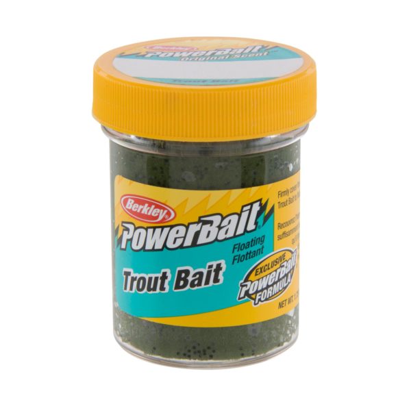 PowerBait Trout Dough Bait – Green Pumpkin Scent-Flavor