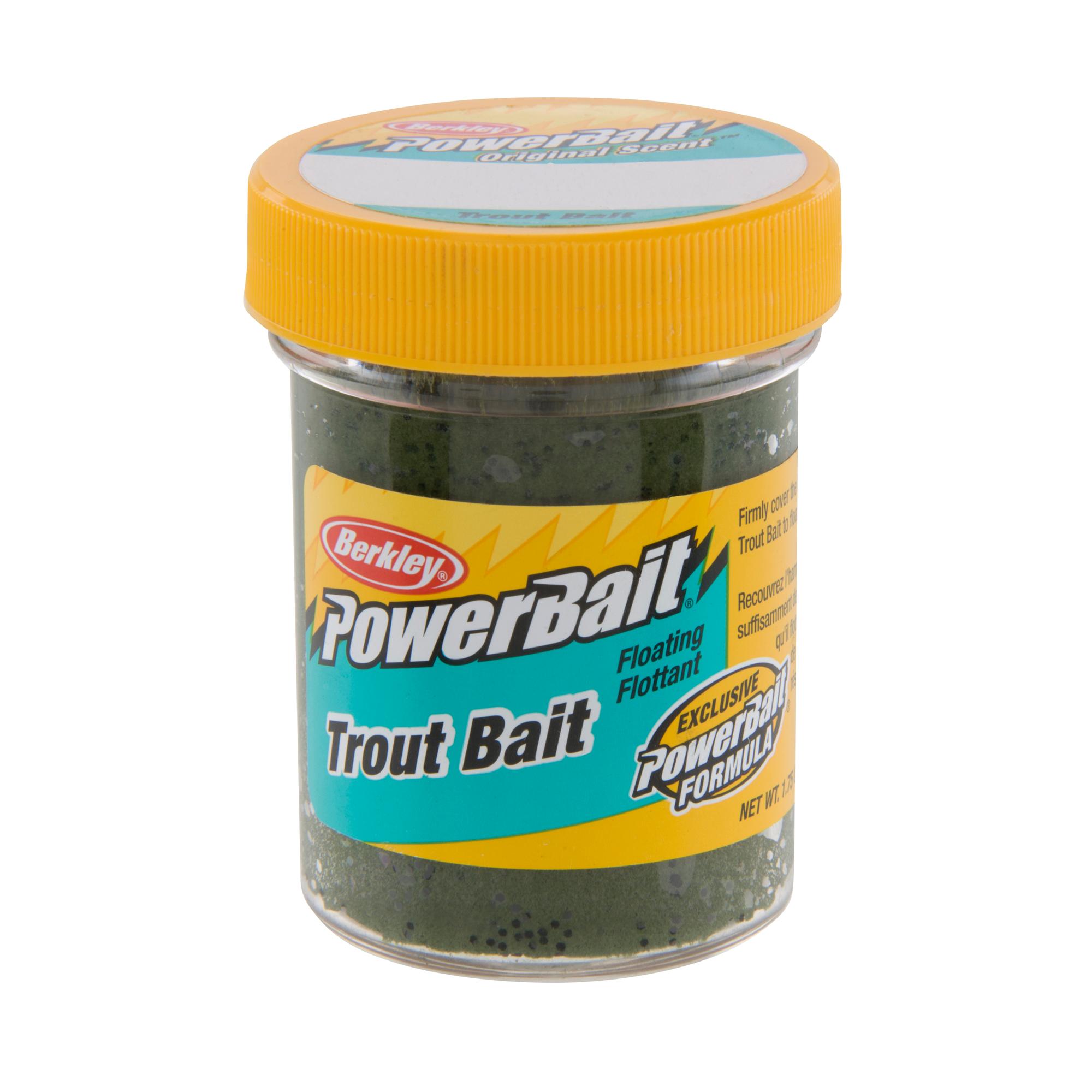 PowerBait Trout Dough Bait Green Pumpkin ScentFlavor