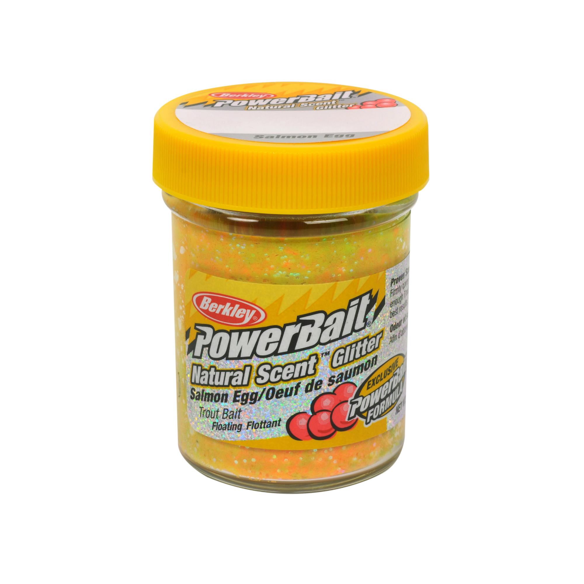 PowerBait Natural Glitter Trout Dough Bait Salmon Egg ScentFlavor