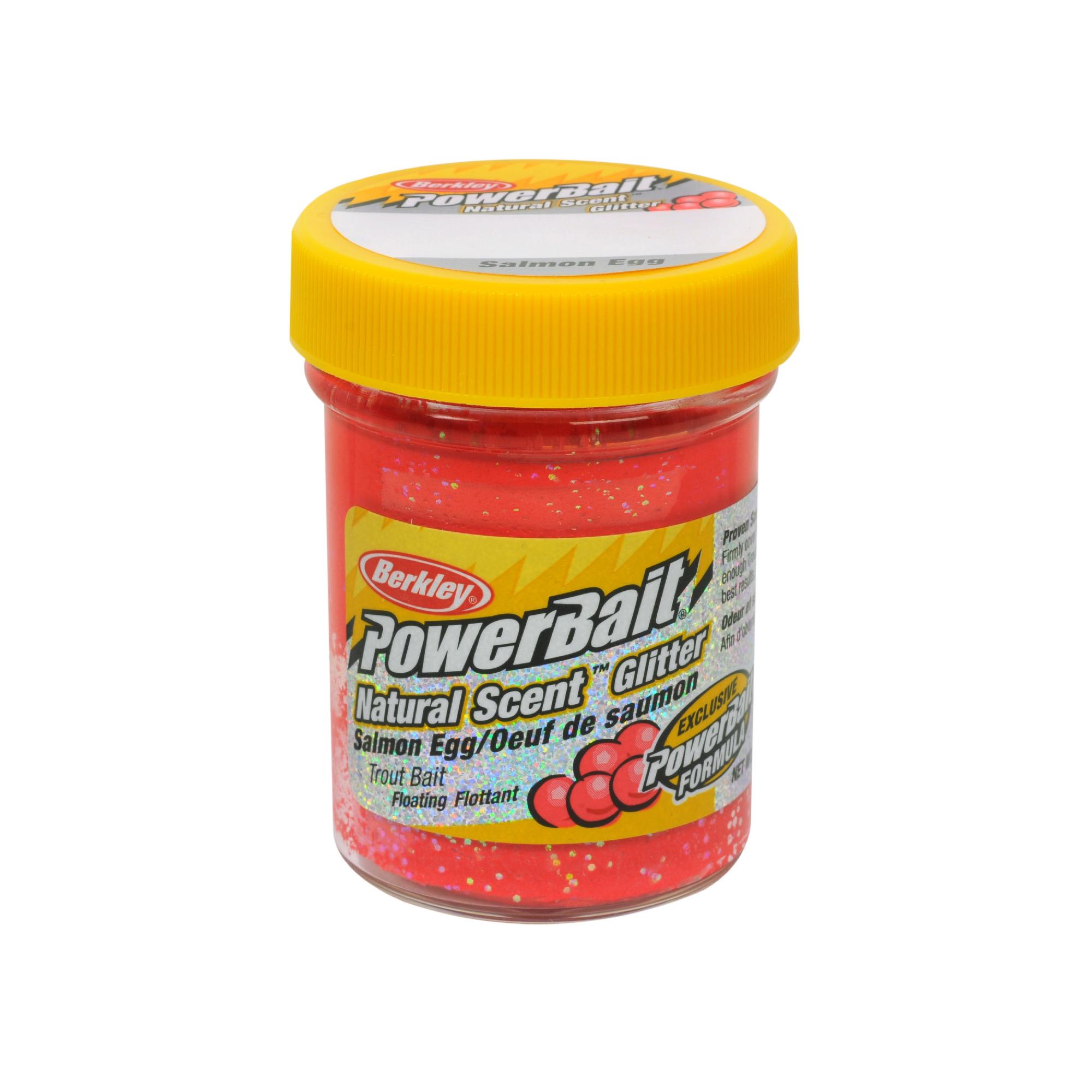PowerBait Natural Glitter Trout Dough Bait Salmon Egg ScentFlavor