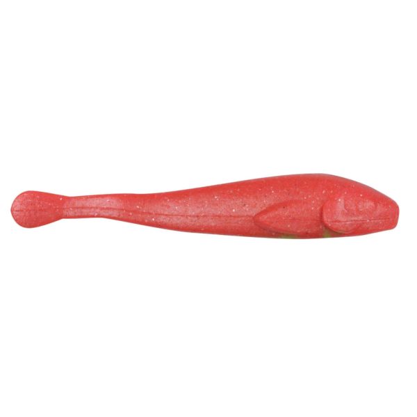 Gulp! Mud Minnow-Croaker Soft Bait – 4″ Length, Nuclear Chicken, Per 8
