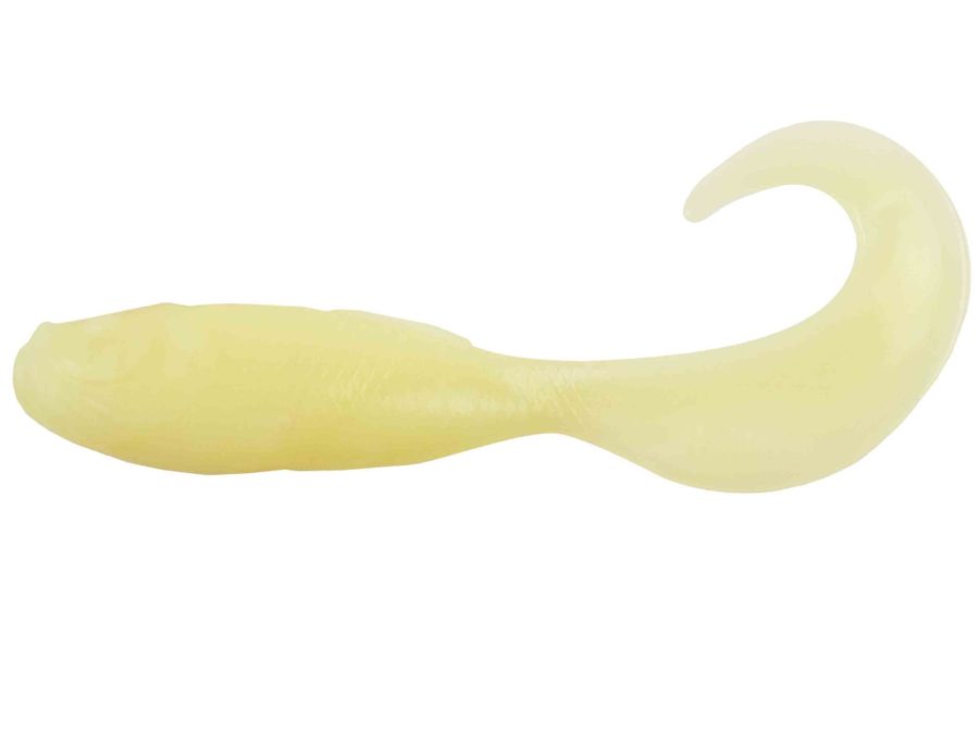 Gulp! Swimming Mullet Soft Bait – 6″ Length, Glow, Per 3