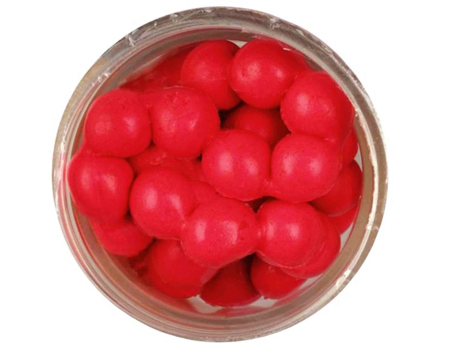PowerBait Power Eggs Floating Magnum Soft Bait – Garlic Scent-Flavor, Pink