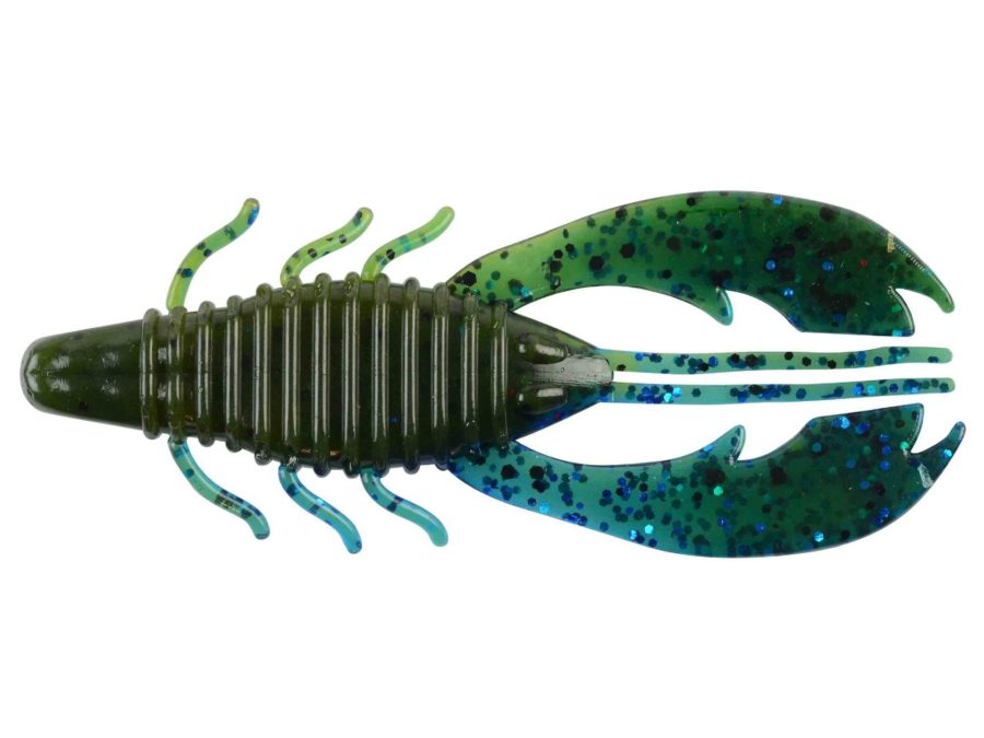 Havoc Craw Fatty Soft Bait – 4″ Length, Okochobee Craw, Per 8