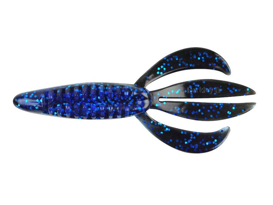 Havoc Pit Boss Soft Bait – 4″ Length, Black-Blue, Per 8