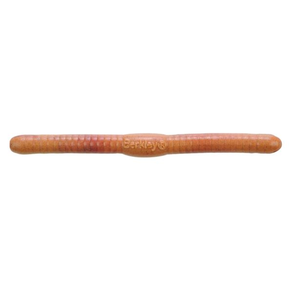 Gulp! Alive! Fat Floating Trout Worm Soft Bait – 2″ Length, Night Crawler