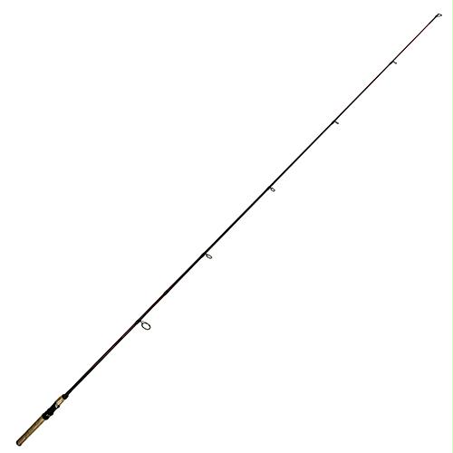 Cherrywood HD Spinning Rods – 6’6″ Length 2pc Rod, 4-12 lb Line Rate, 1-8-5-8 oz Lure Rate, Medium-Light Power