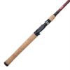 Cherrywood HD Casting Rod – 5’6″ Length, 1 Piece Rod, 8-17 Line Rate, 1-4-3-4 oz Lure Rate, Medium Power 26309