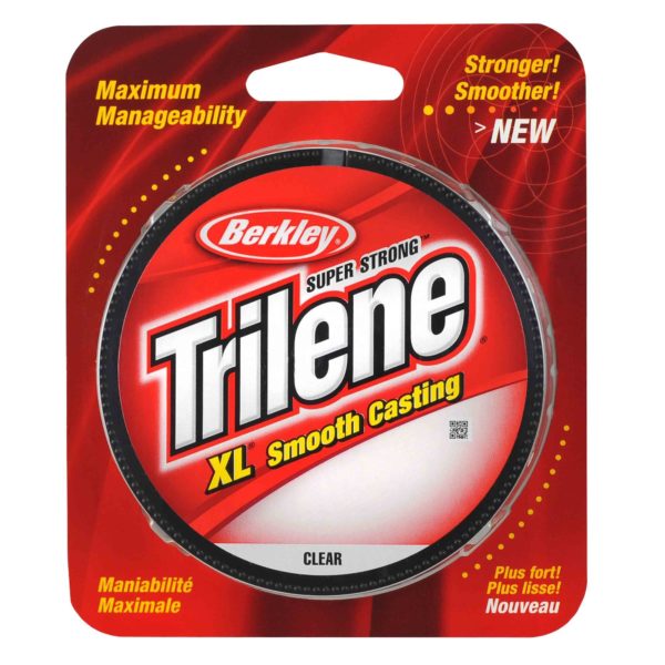 Trilene XL Monofilament Line Spool – 330 Yards, 0.010″ Diameter, 8 lb Breaking Strength, Clear