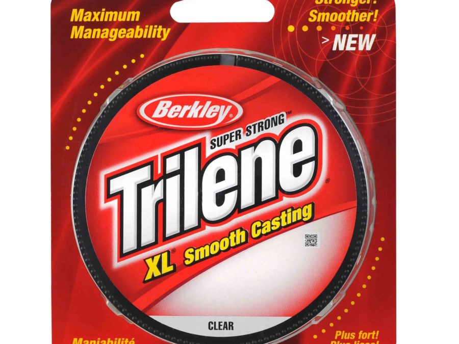 Trilene XL Monofilament Line Spool – 300 Yards, 0.013″ Diameter, 12 lb Breaking Strength, Clear