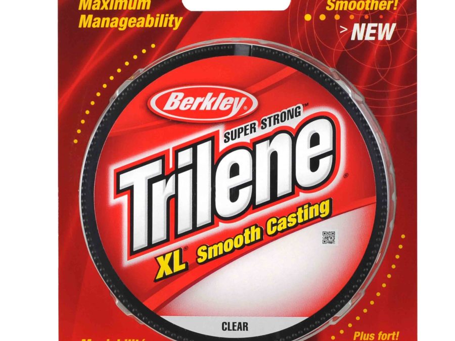Trilene XL Monofilament Line Spool – 300 Yards, 0.015″ Diameter, 17 lb Breaking Strength, Clear