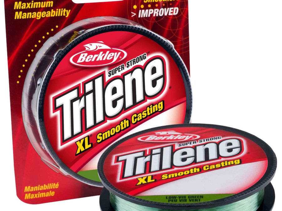 Trilene XL Monofilament Line Spool – 330 Yards, 0.008″ Diameter, 4 lb Breaking Strength, Low Vis Green